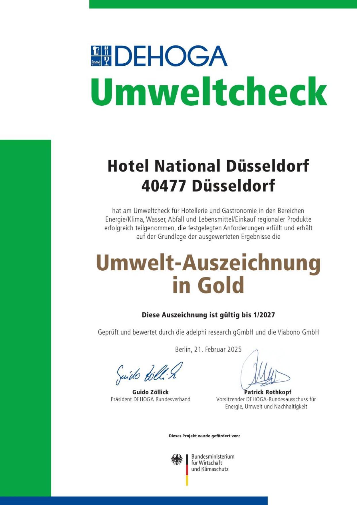 Hotel National Duesseldorf Dış mekan fotoğraf
